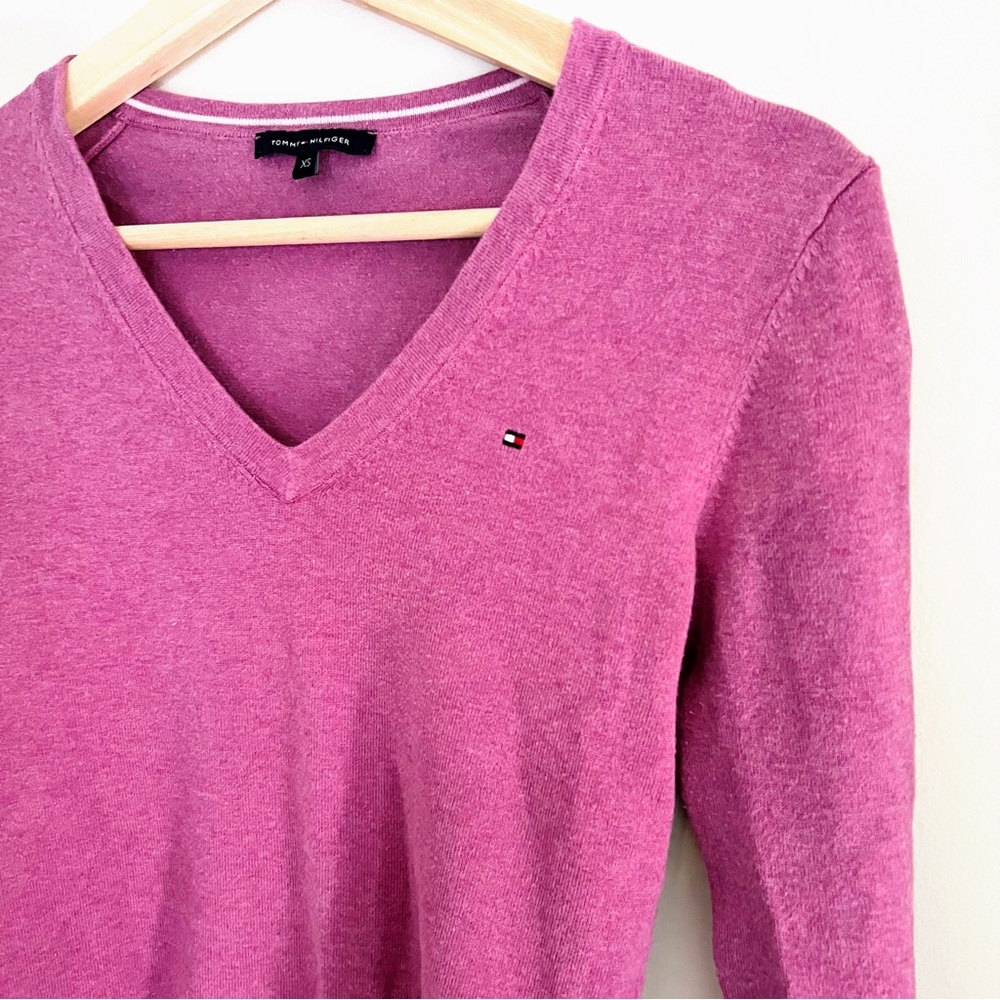 Tommy Hilfiger - Prima Cotton V-Neck Sweater